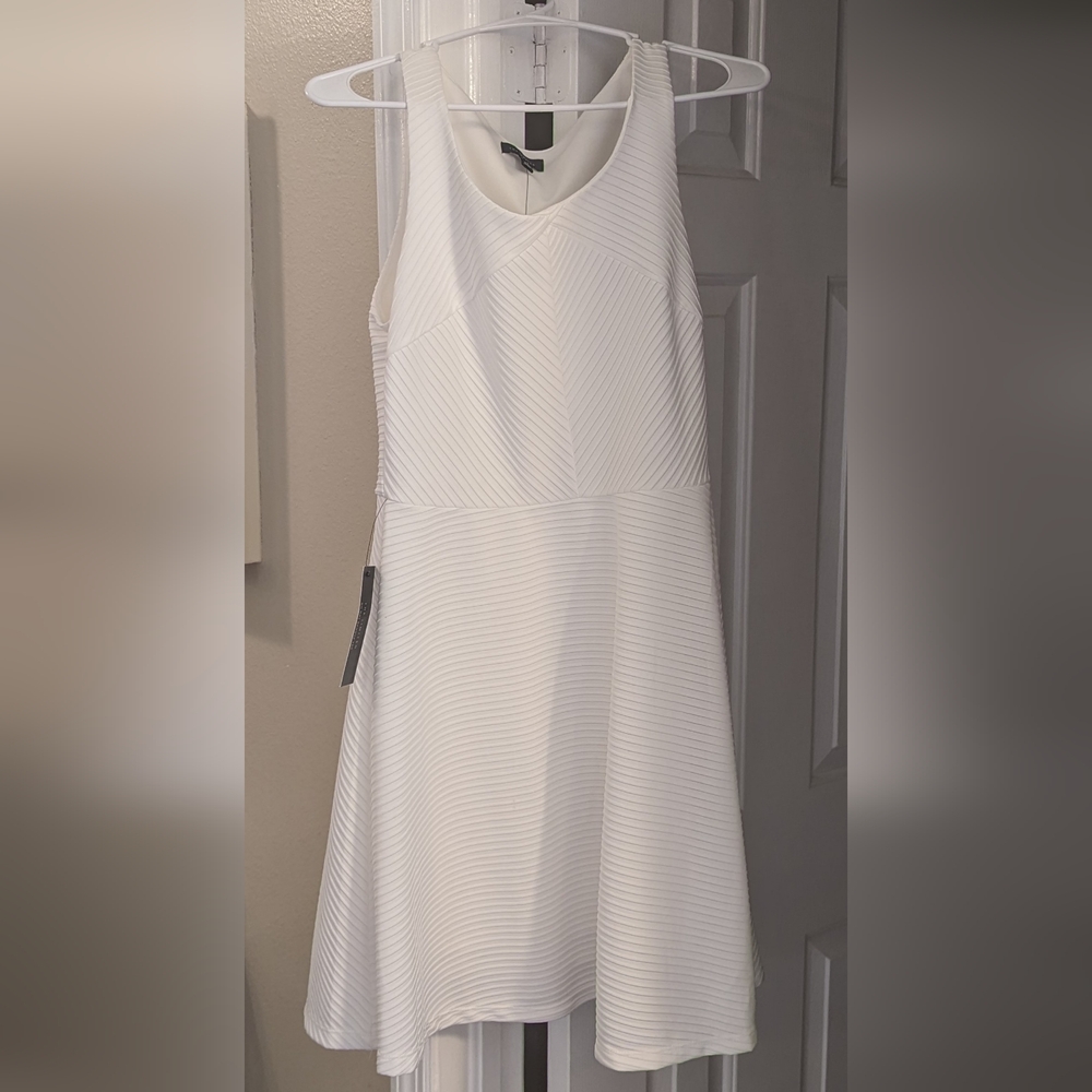 The Limited Sleeveless White Sheath Dress NWT